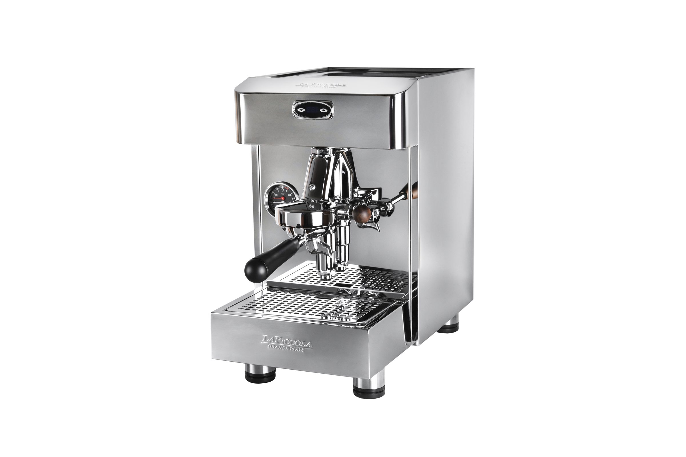 Macchina per caffè Giulia, vista di tre quarti