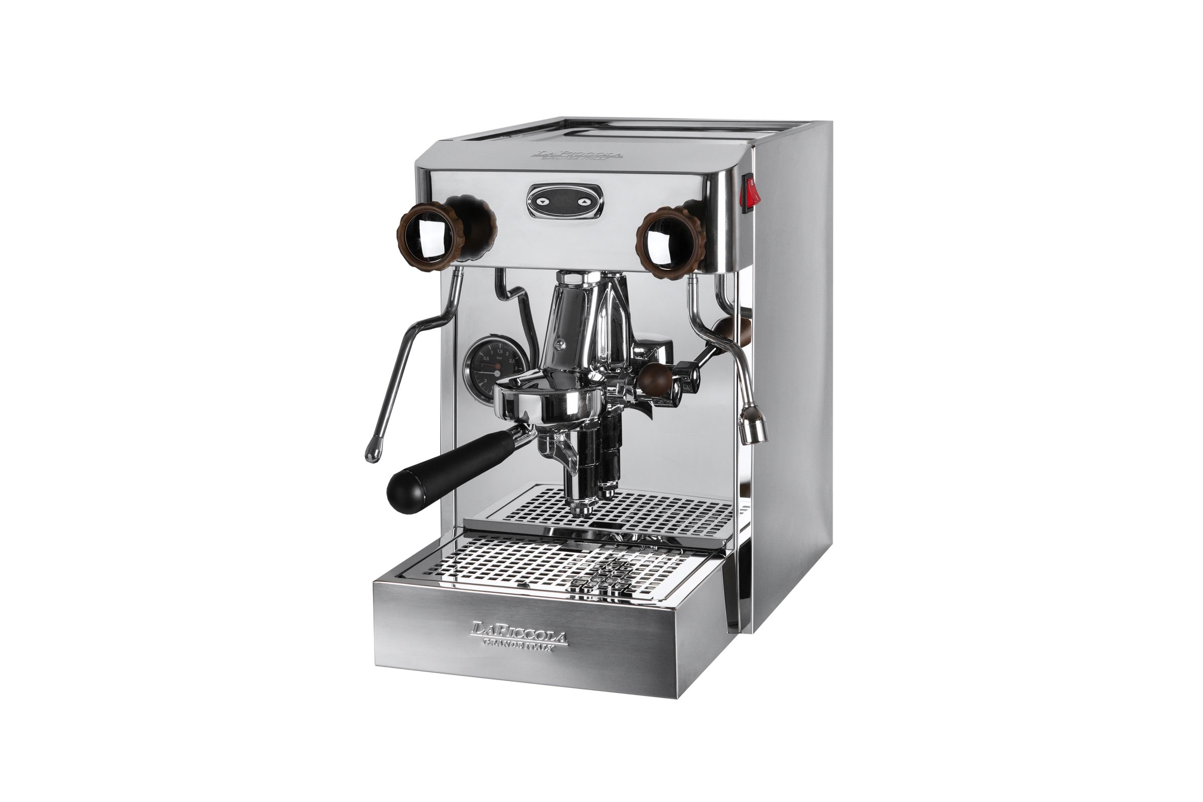 Macchina per caffè Giulia Vapore, vista di tre quarti