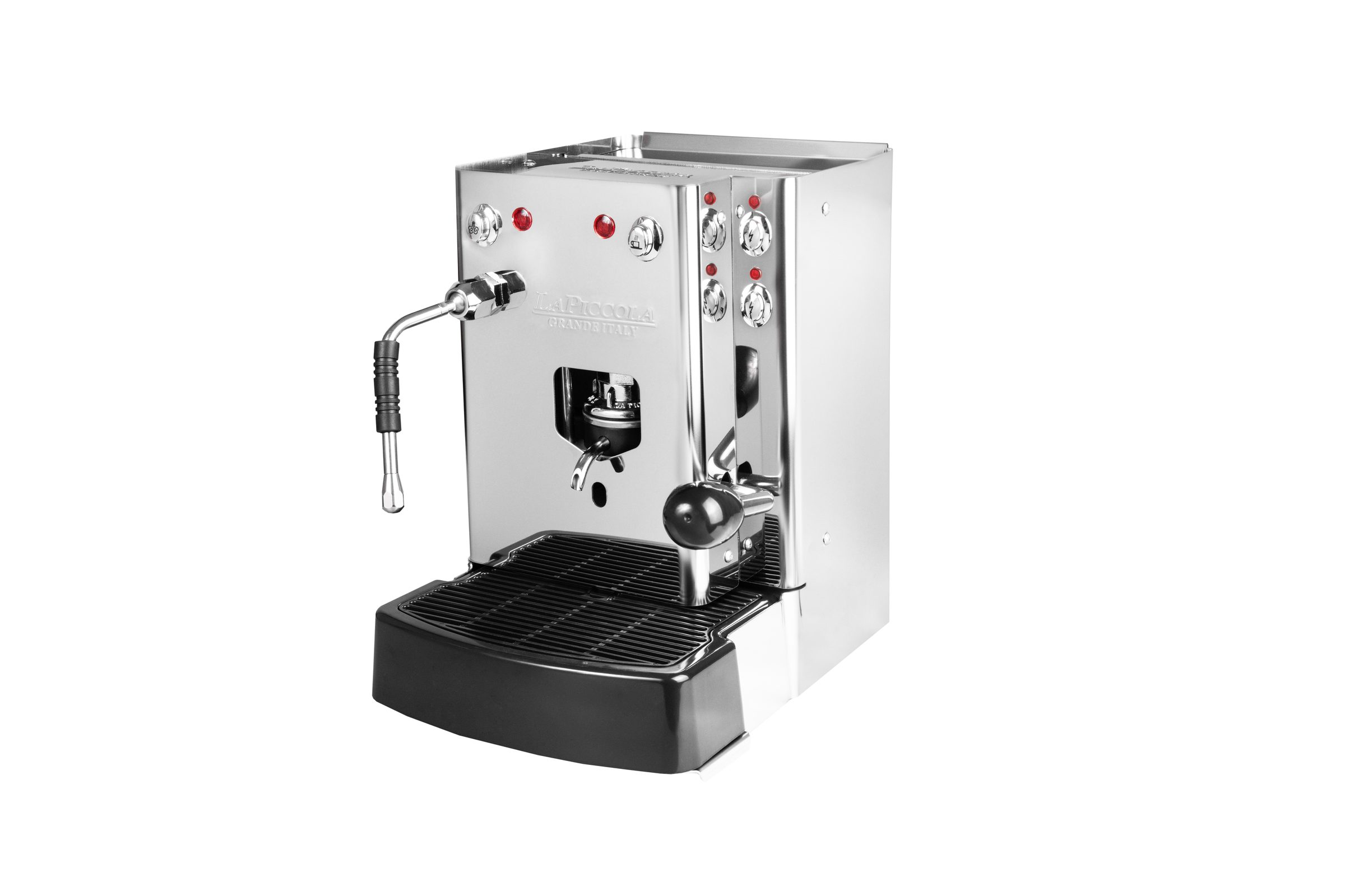 Macchina per caffè Sara Vapore, vista di tre quarti